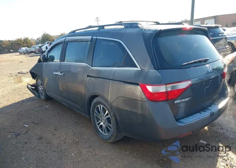2011 Honda Odyssey Ex from USA, damaged, VIN 5FNRL5H47BB070733